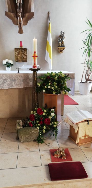 Foto: "Lasst euch als lebendige Steine zu einem geistigen Haus aufbauen ..." (privat)